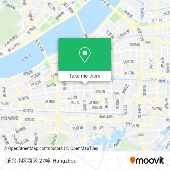 滨兴小区西区-27幢 map