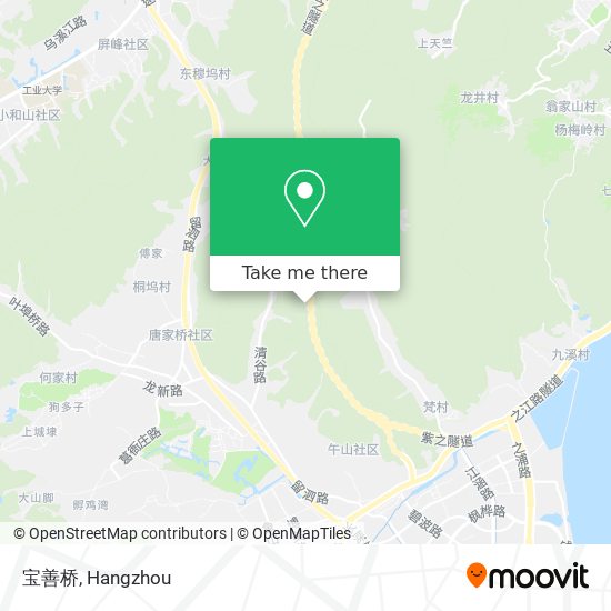 宝善桥 map