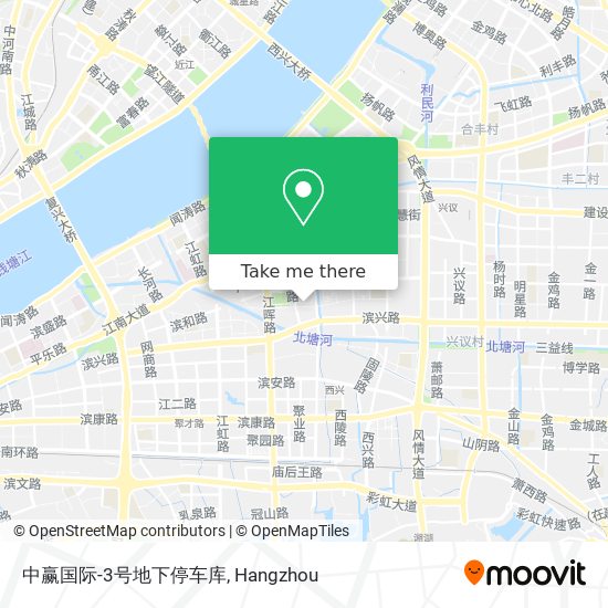中赢国际-3号地下停车库 map