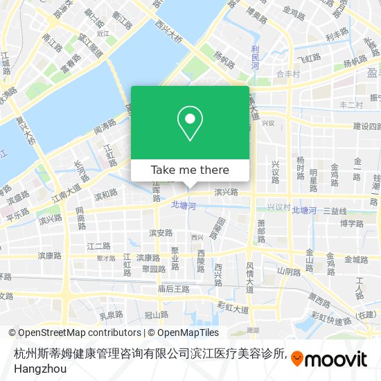 杭州斯蒂姆健康管理咨询有限公司滨江医疗美容诊所 map