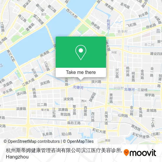 杭州斯蒂姆健康管理咨询有限公司滨江医疗美容诊所 map