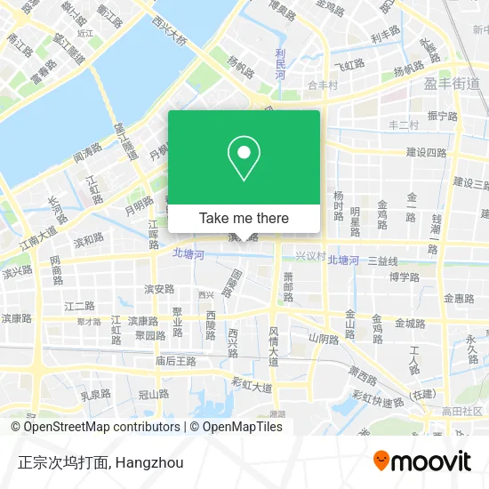 正宗次坞打面 map