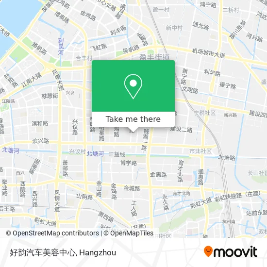 好韵汽车美容中心 map