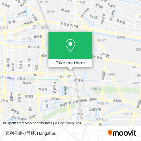 嘉利公寓-7号楼 map