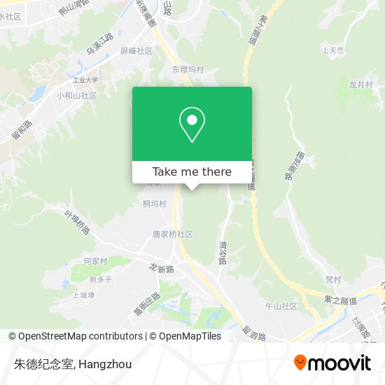朱德纪念室 map
