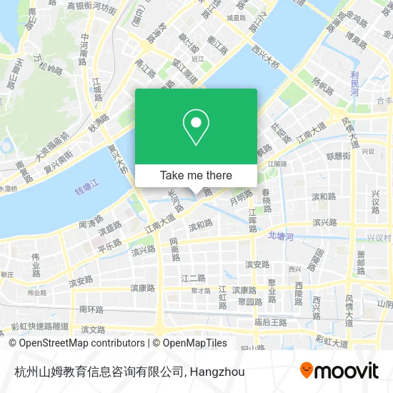 杭州山姆教育信息咨询有限公司 map