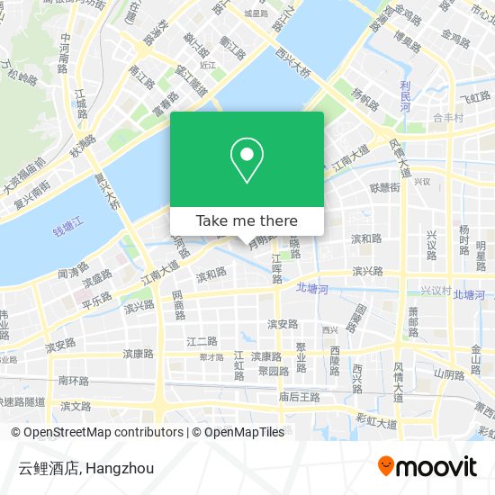 云鲤酒店 map