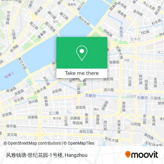风雅钱塘-世纪花园-1号楼 map