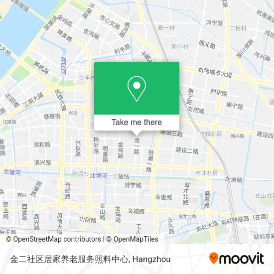 金二社区居家养老服务照料中心 map