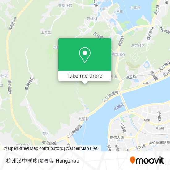 杭州溪中溪度假酒店 map