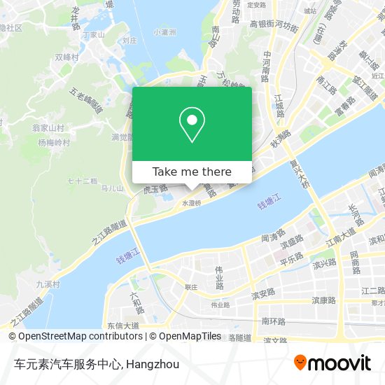 车元素汽车服务中心 map