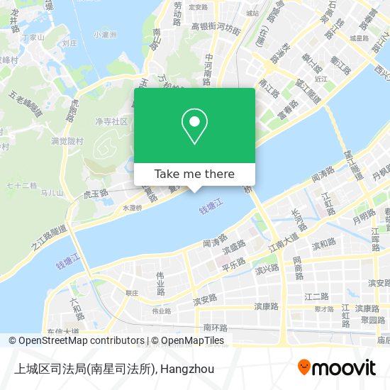 上城区司法局(南星司法所) map