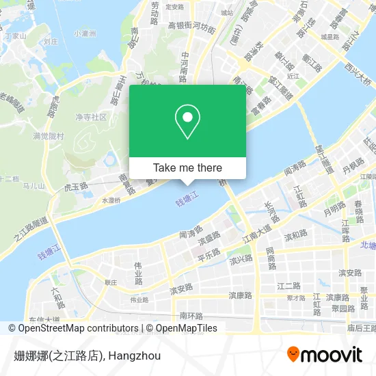 姗娜娜(之江路店) map