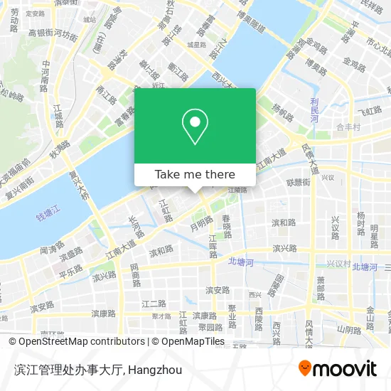 滨江管理处办事大厅 map