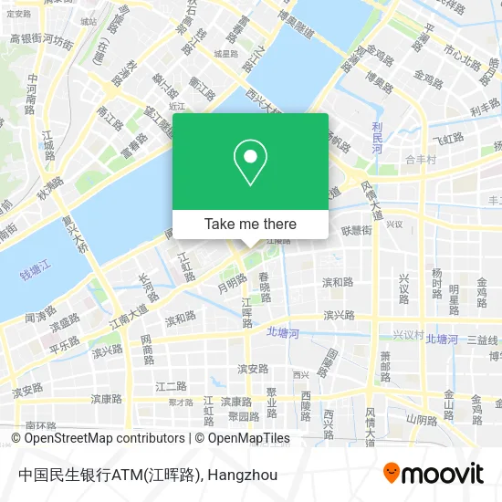中国民生银行ATM(江晖路) map