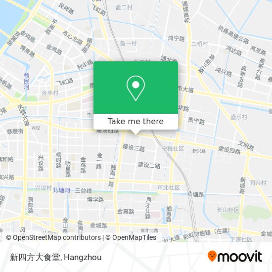 新四方大食堂 map