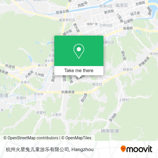 杭州火星兔儿童游乐有限公司 map