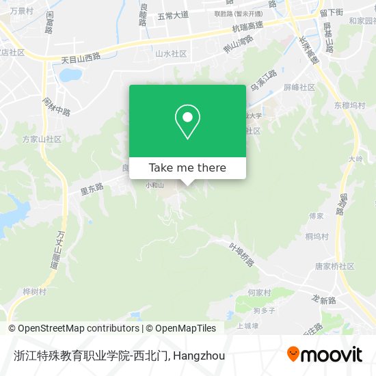浙江特殊教育职业学院-西北门 map