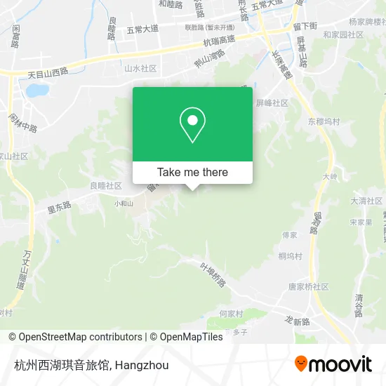 杭州西湖琪音旅馆 map