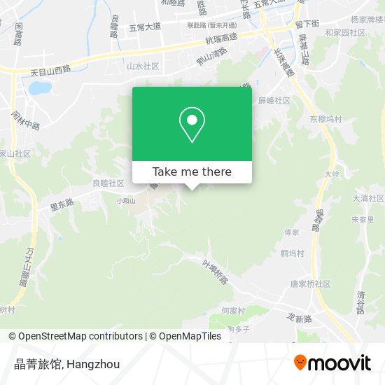 晶菁旅馆 map