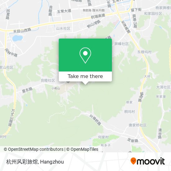 杭州风彩旅馆 map