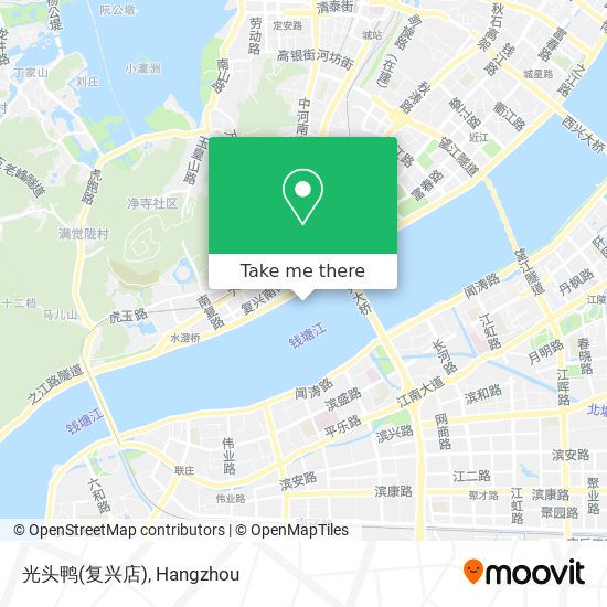光头鸭(复兴店) map