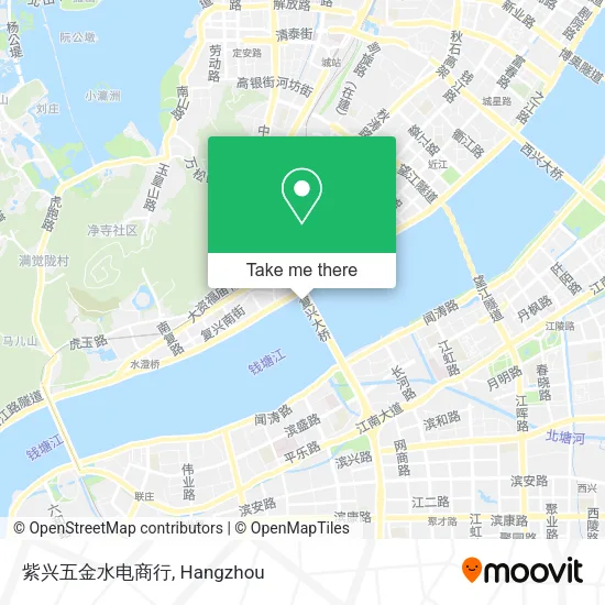 紫兴五金水电商行 map