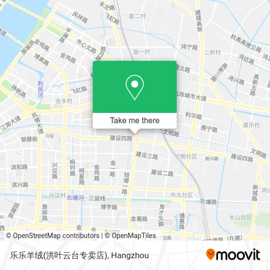 乐乐羊绒(洪叶云台专卖店) map