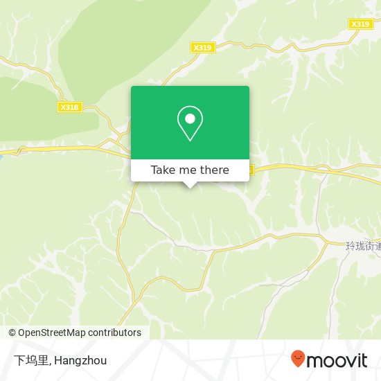 下坞里 map