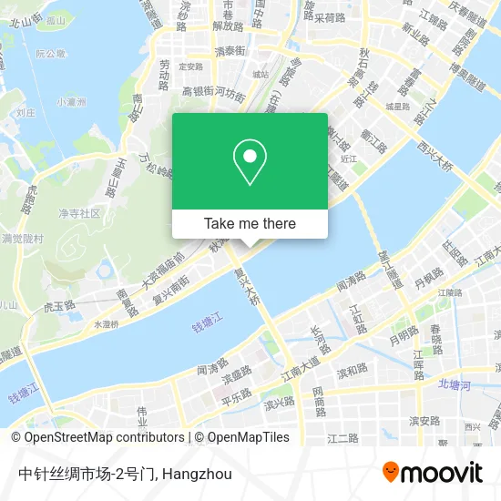 中针丝绸市场-2号门 map