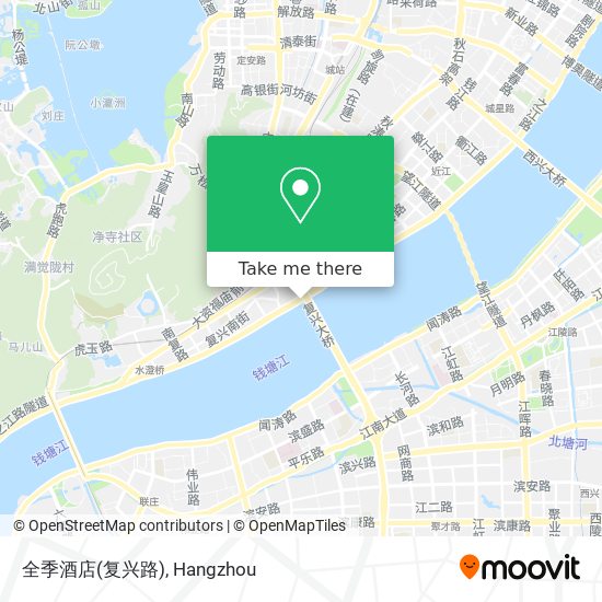 全季酒店(复兴路) map