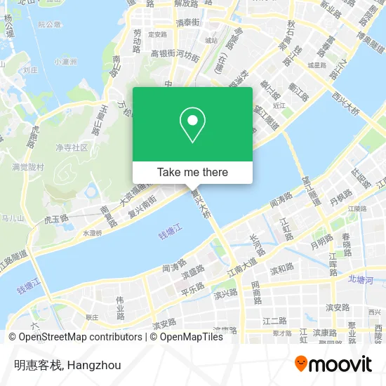 明惠客栈 map
