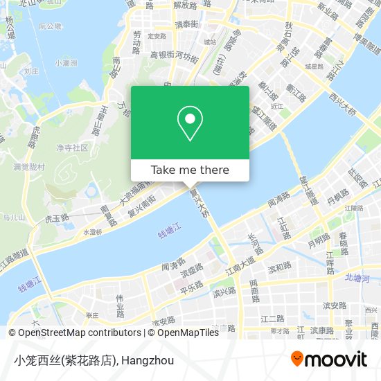 小笼西丝(紫花路店) map