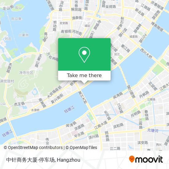 中针商务大厦-停车场 map