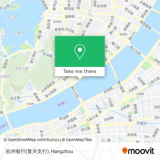 杭州银行(复兴支行) map
