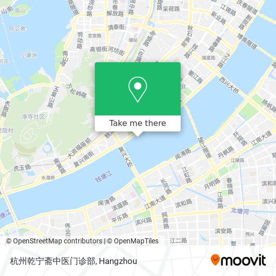 杭州乾宁斋中医门诊部 map