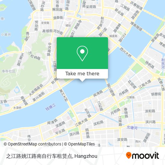 之江路姚江路南自行车租赁点 map