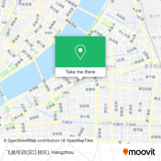 飞越培训(滨江校区) map