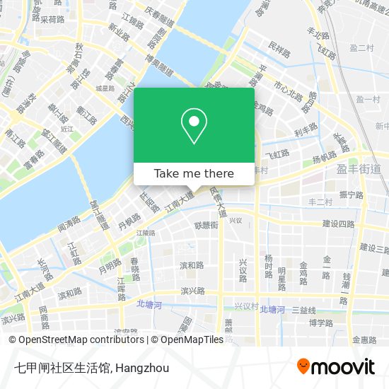 七甲闸社区生活馆 map