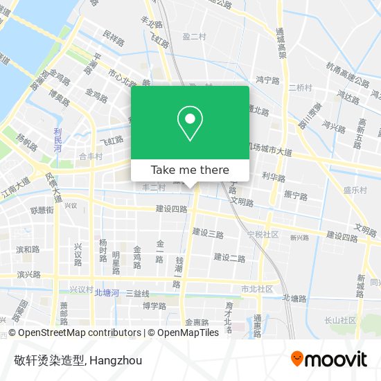 敬轩烫染造型 map