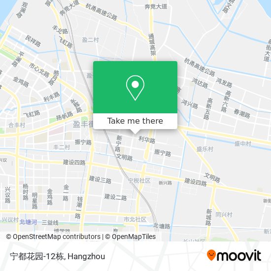 宁都花园-12栋 map
