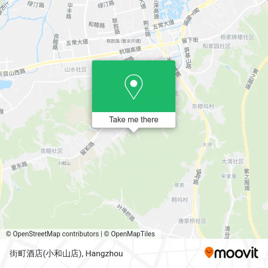 街町酒店(小和山店) map