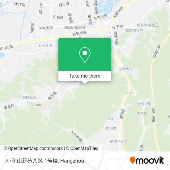 小和山新苑八区-1号楼 map