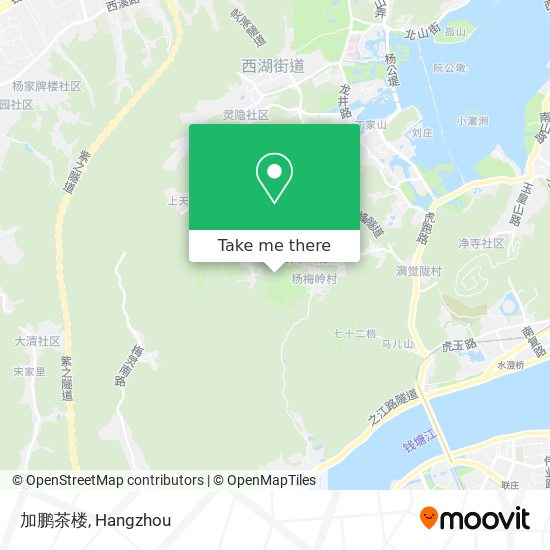 加鹏茶楼 map