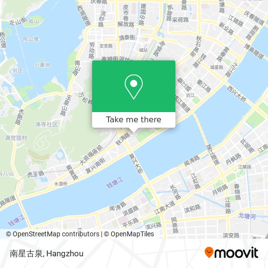 南星古泉 map