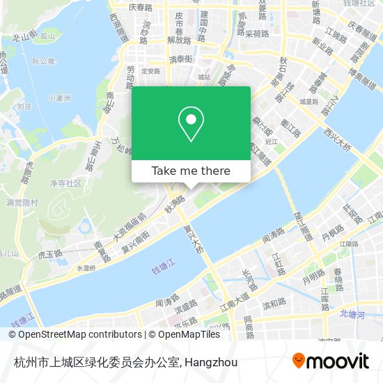 杭州市上城区绿化委员会办公室 map