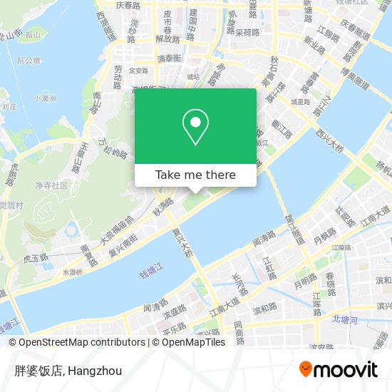 胖婆饭店 map