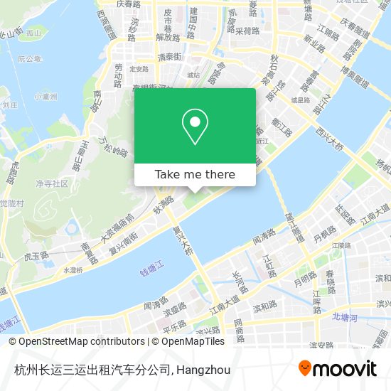杭州长运三运出租汽车分公司 map