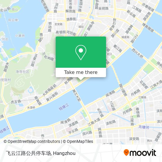 飞云江路公共停车场 map