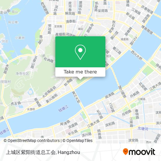 上城区紫阳街道总工会 map
